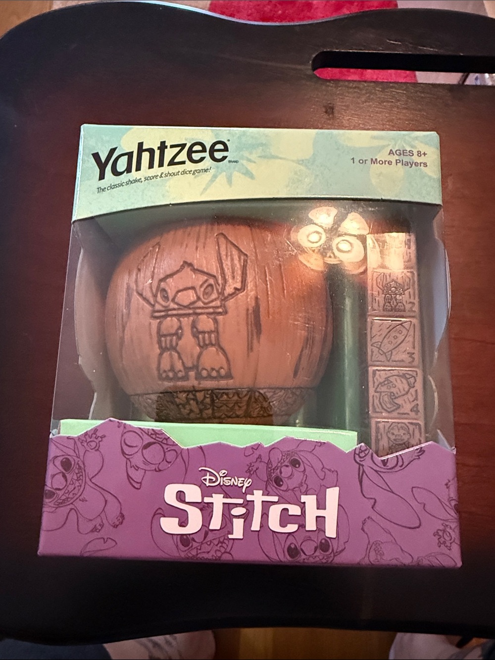 Disney Stitch Yahtzee Game Set